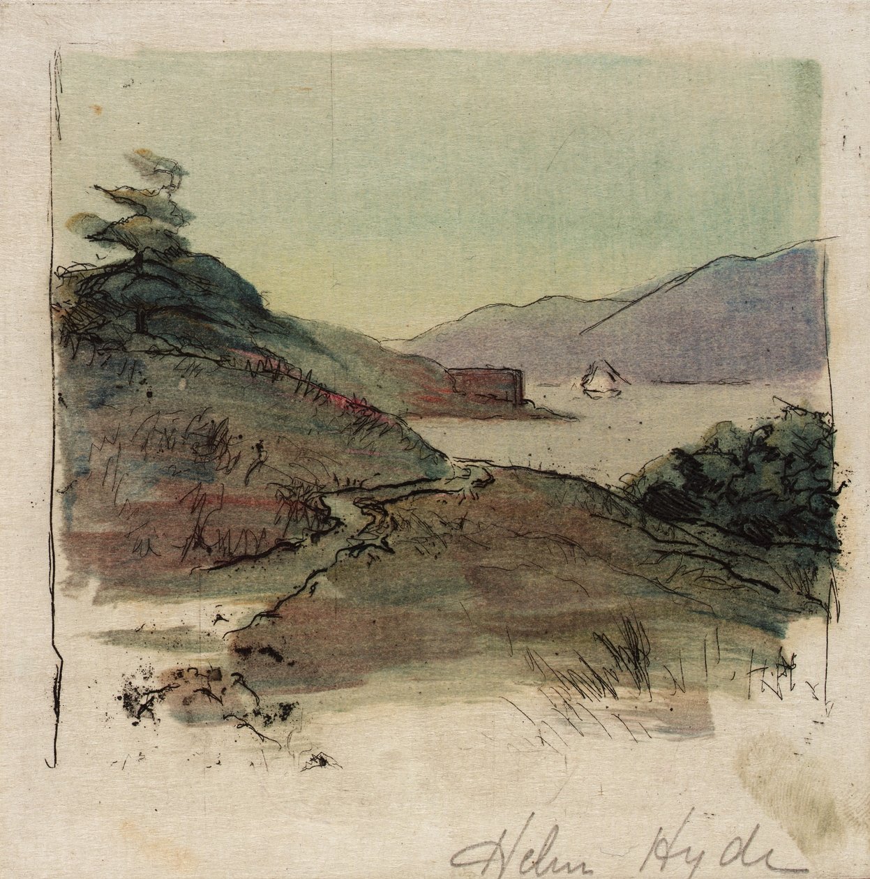 Fort Point autorstwa Helen Hyde