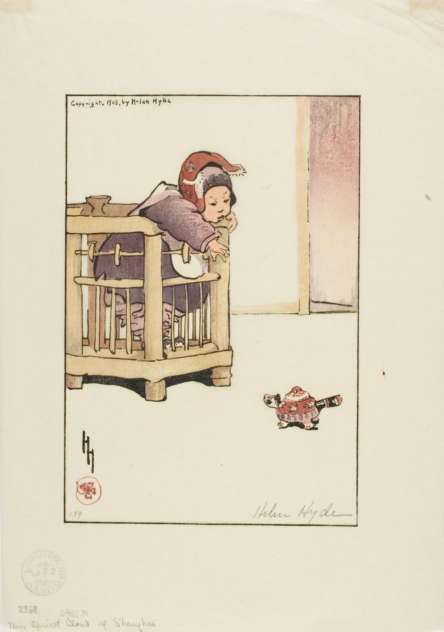 panna morelowa-chmura autorstwa Helen Hyde