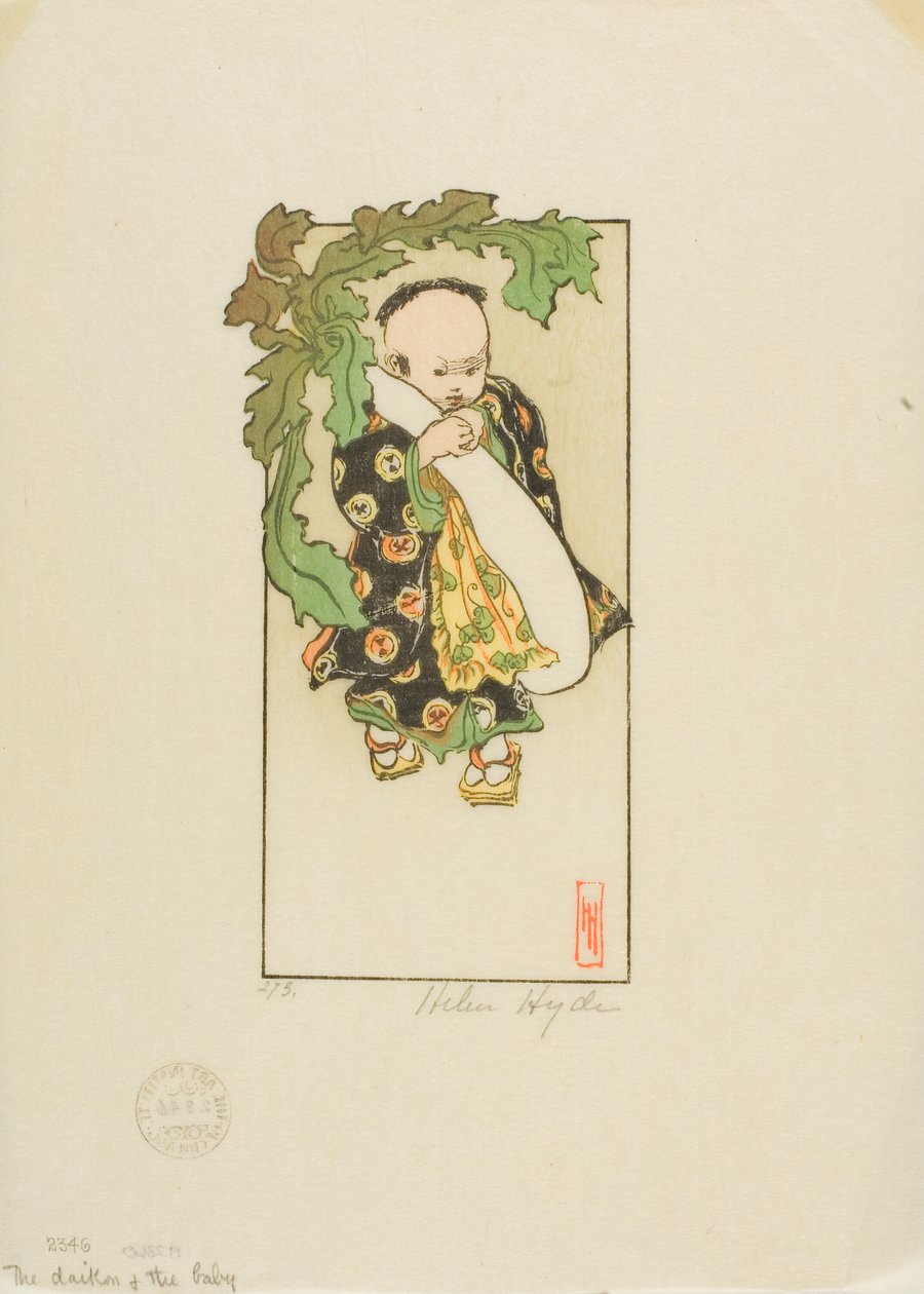 Daikon i dziecko autorstwa Helen Hyde