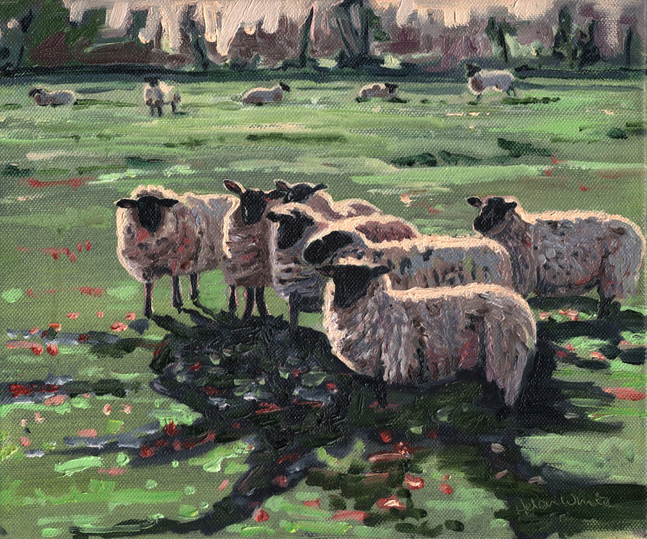 Ciekawe Stado I, 2009, autorstwa Helen White