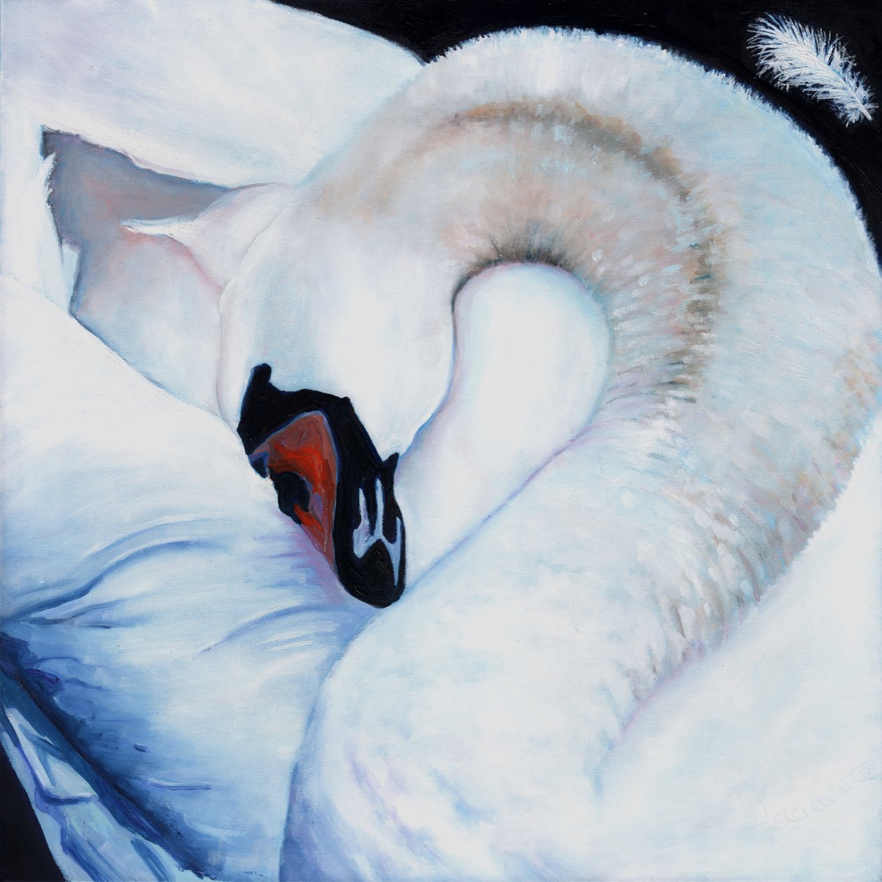Skupiony na sercu, 2016, autorstwa Helen White