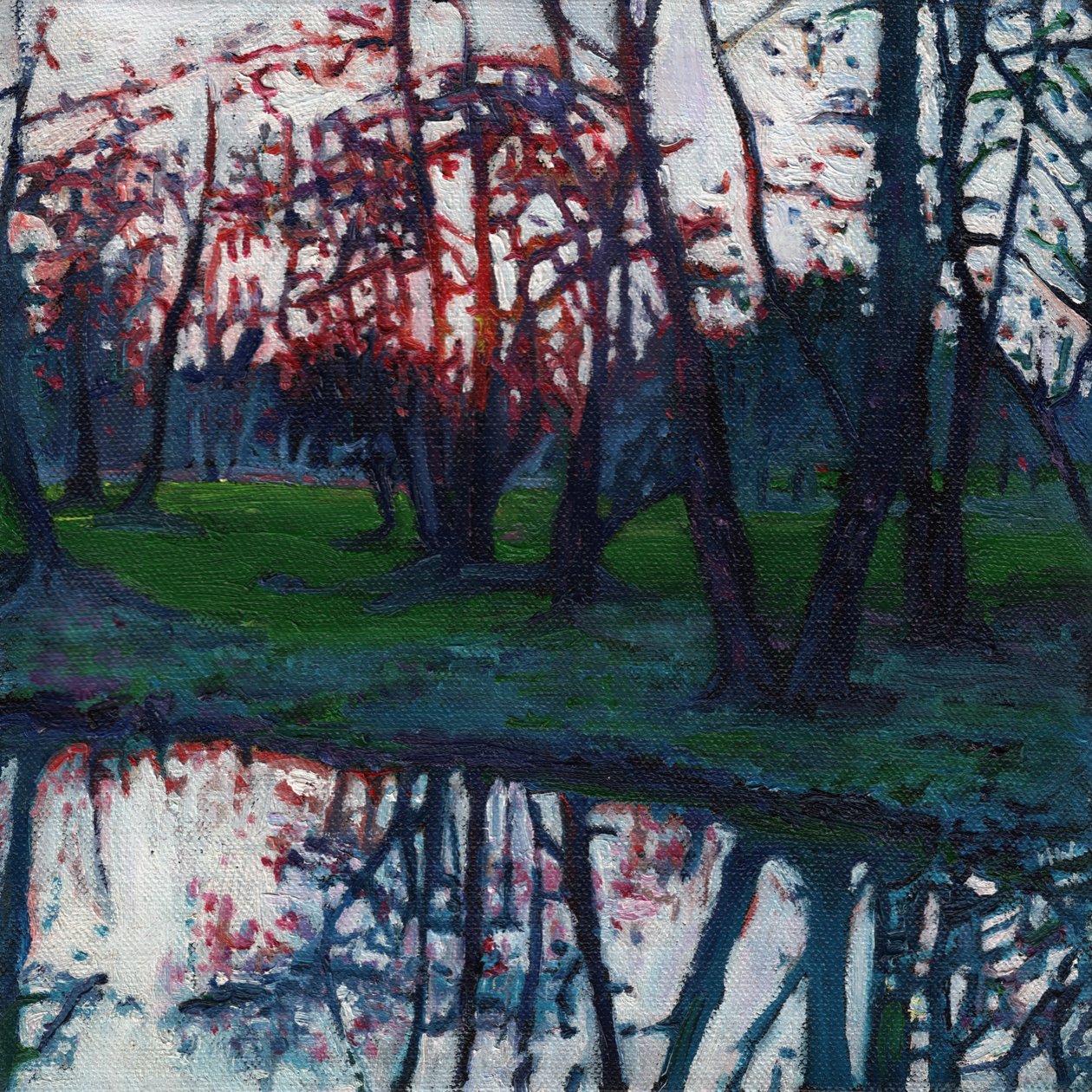 Ostatnia poświata na łące, 2009, autorstwa Helen White