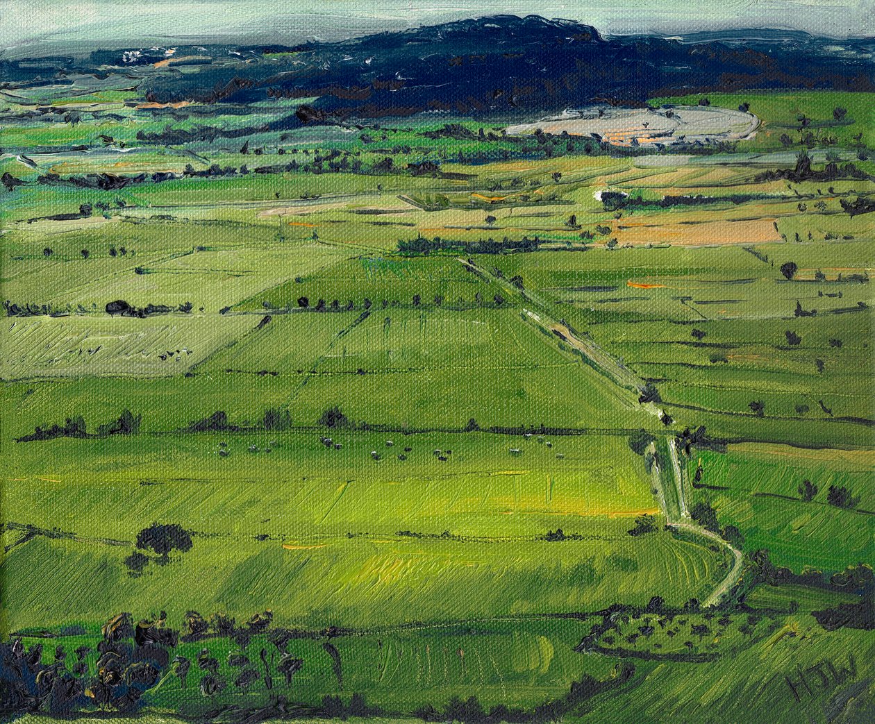 Widok z Toru I, 2008 autorstwa Helen White