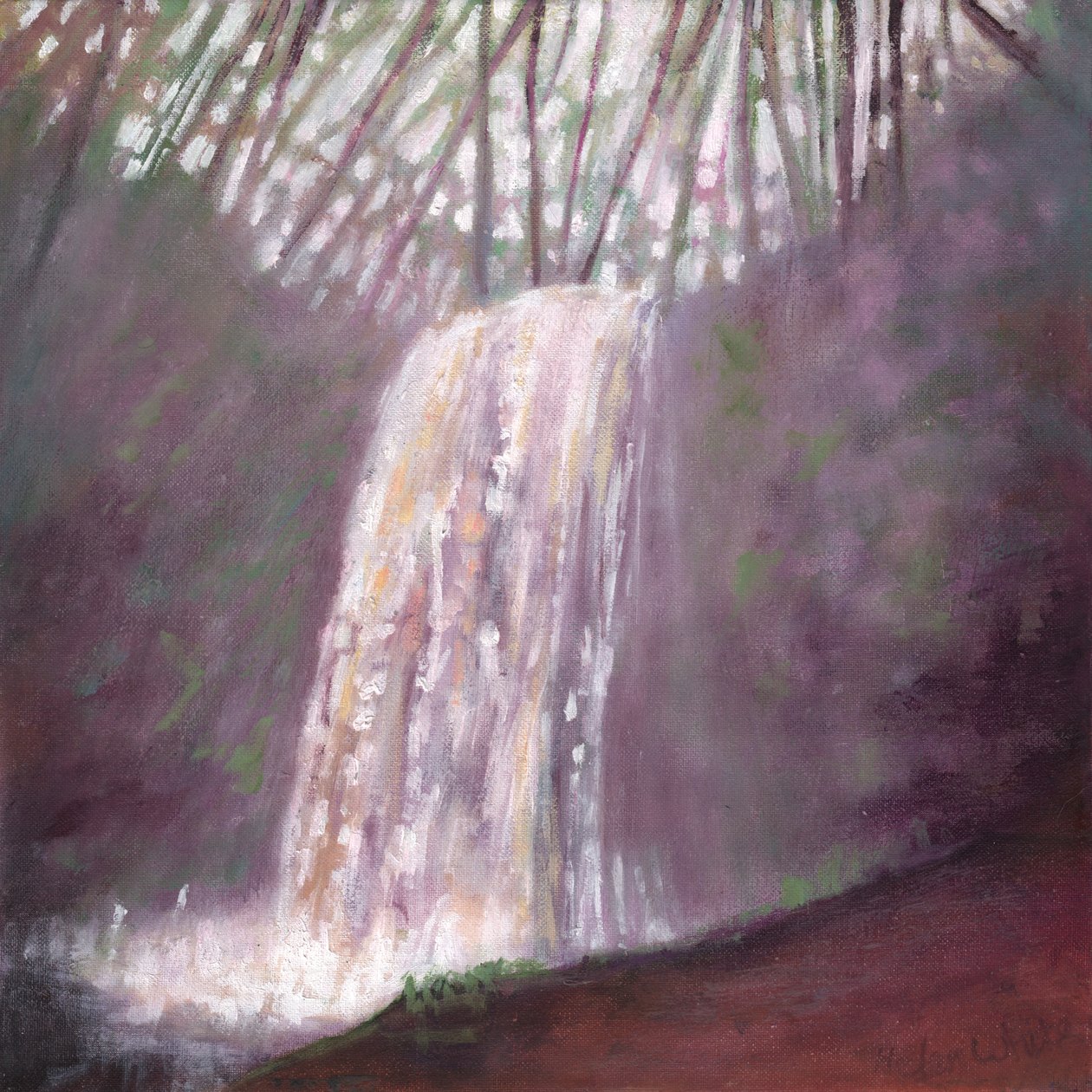 Wodospad IV, 2016, autorstwa Helen White