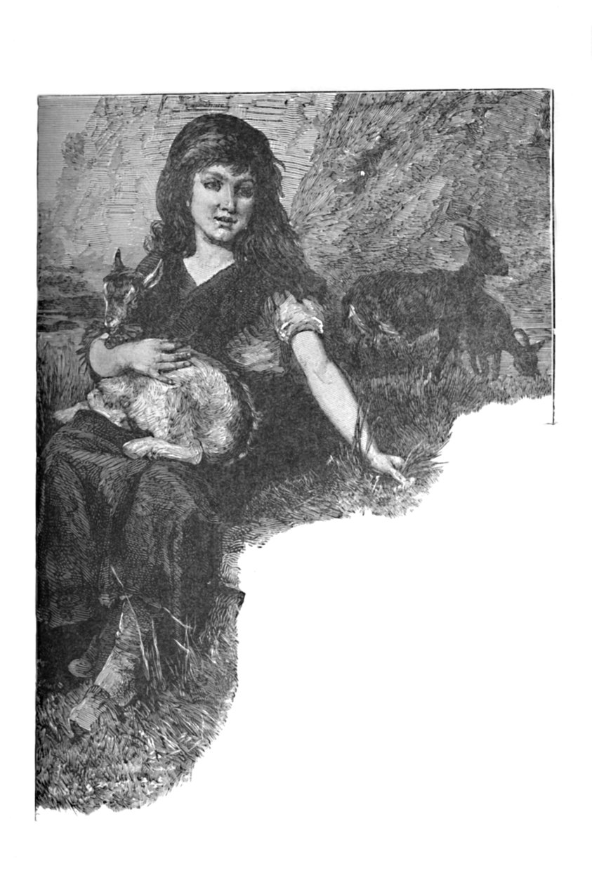Dzieciak zwierzaków, ok. 1900 autorstwa Helena J. Maguire