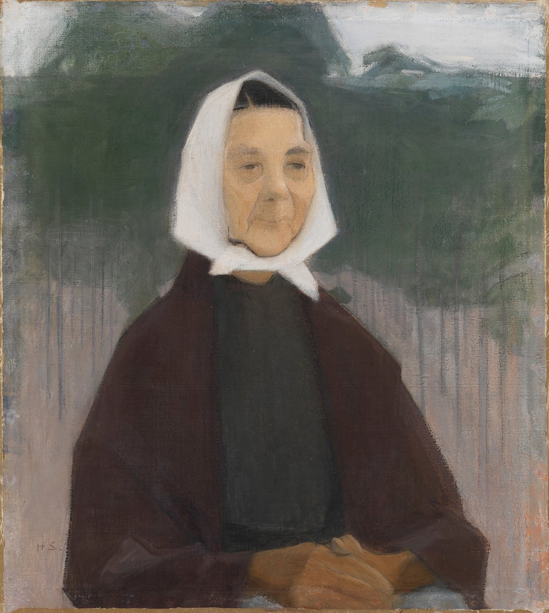 Babcia, 1907. autorstwa Helene Schjerfbeck