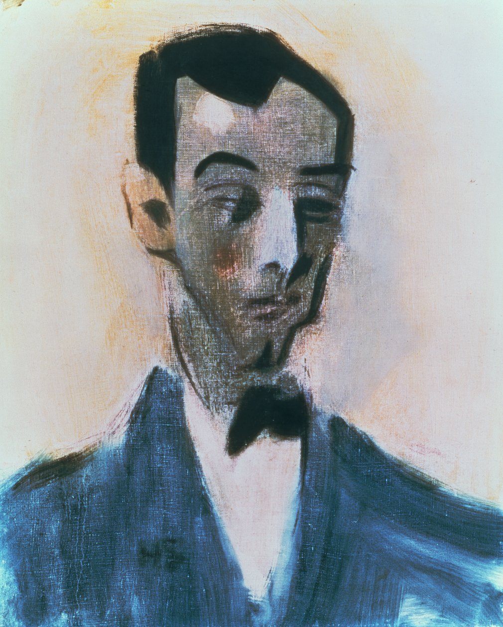 Portret Mansa Schjerfbecka autorstwa Helene Schjerfbeck