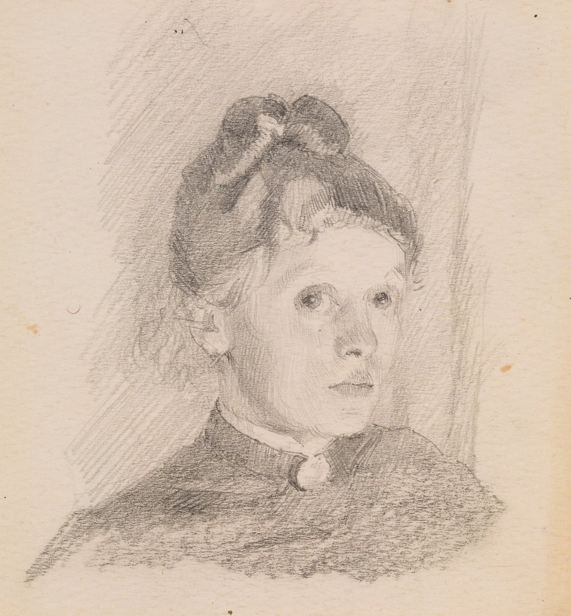 Autoportret, 1880-1884. autorstwa Helene Schjerfbeck