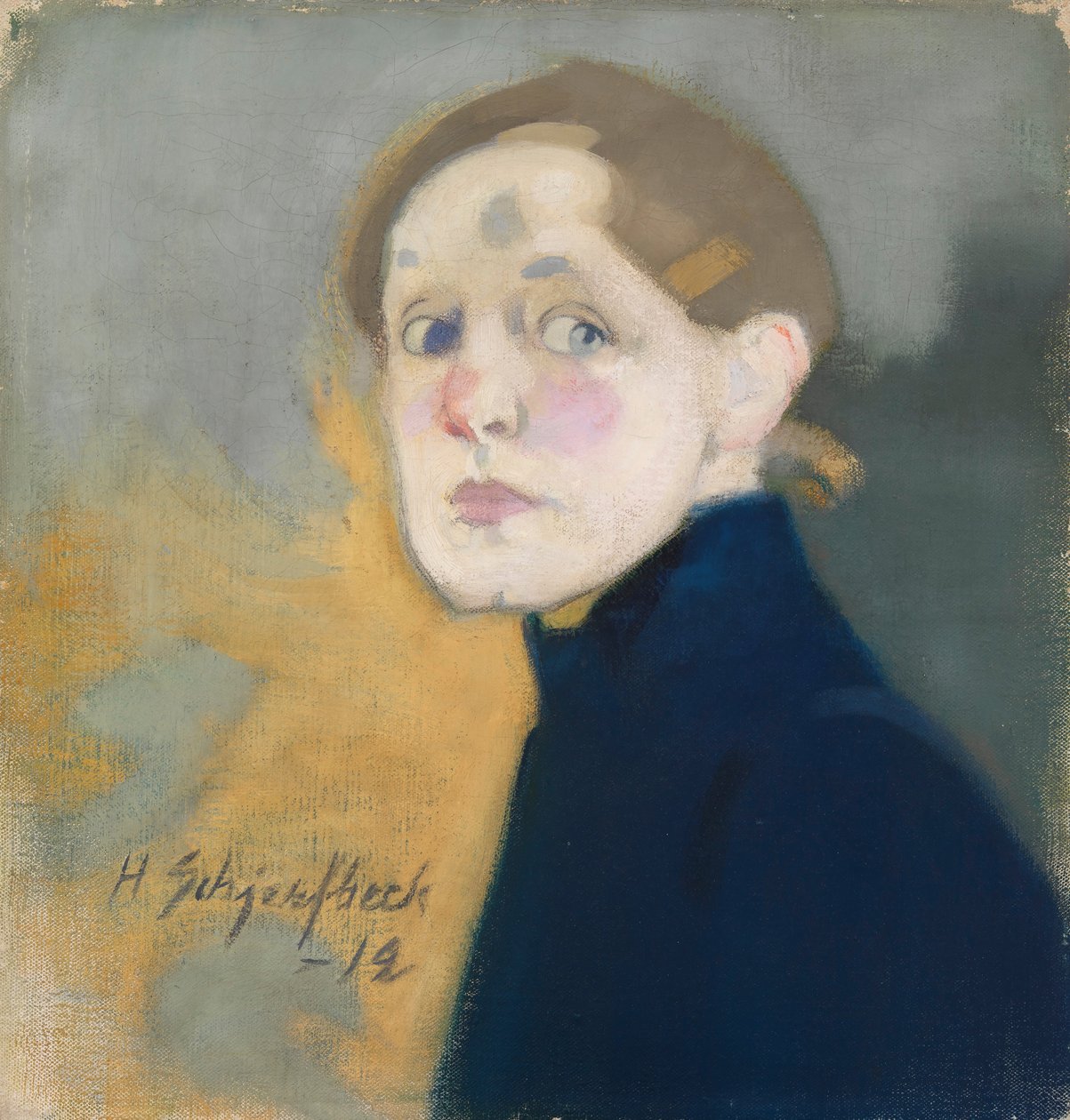 Autoportret, 1912. autorstwa Helene Schjerfbeck
