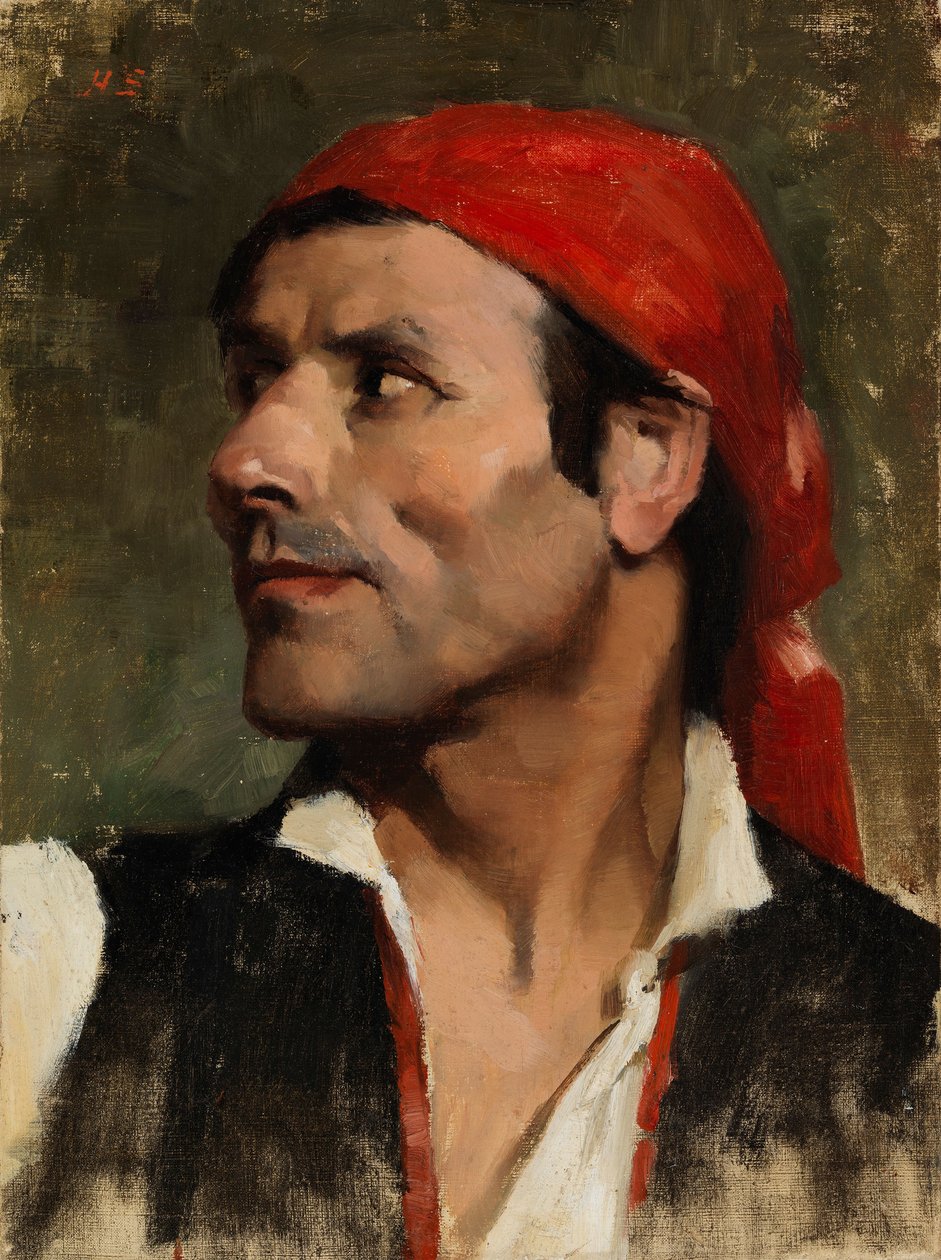 Hiszpan autorstwa Helene Schjerfbeck