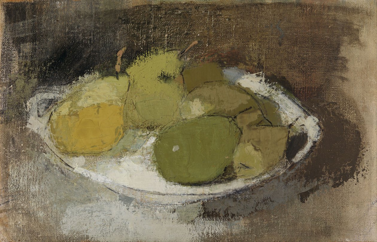 Martwa natura w zieleni autorstwa Helene Schjerfbeck