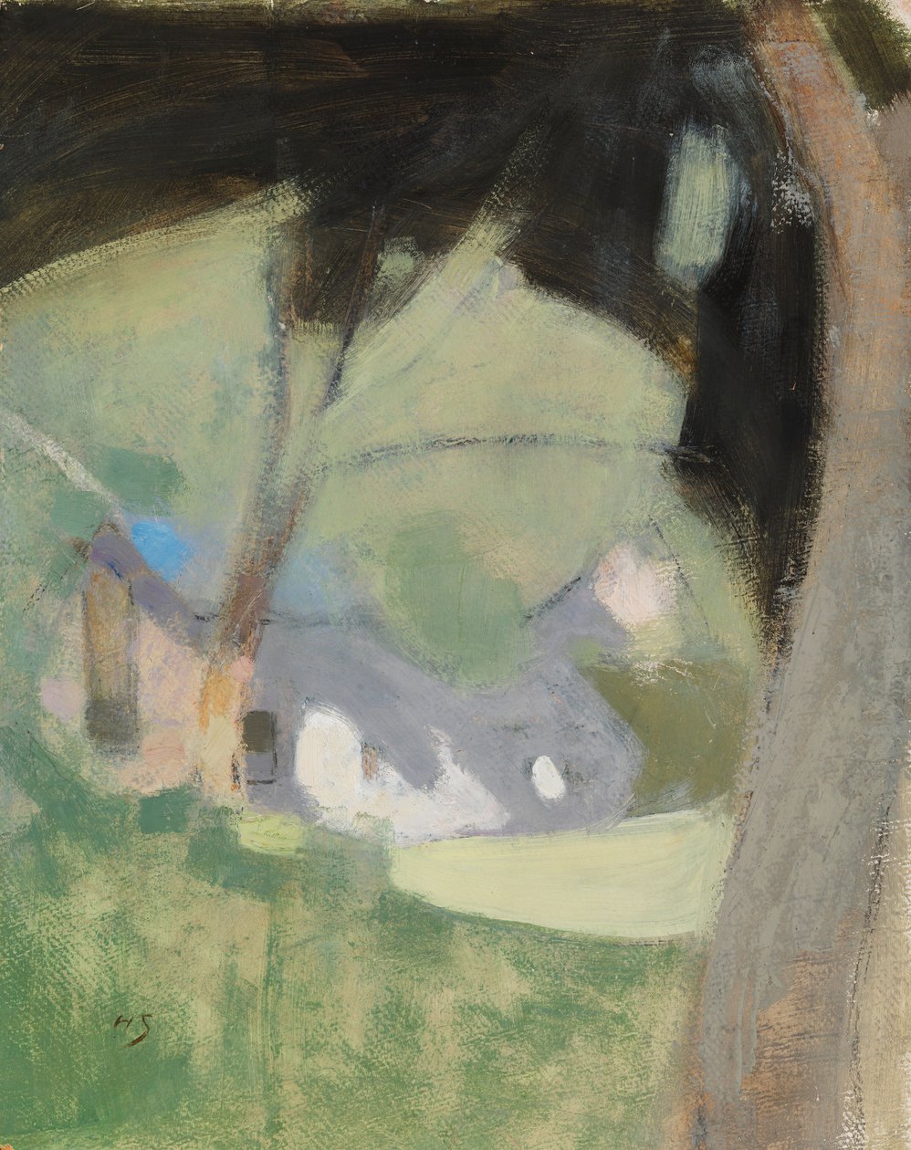 Stary Browar (kompozycja) autorstwa Helene Schjerfbeck