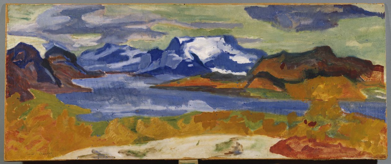 W drodze do „Sjöfallet” autorstwa Helmer Osslund