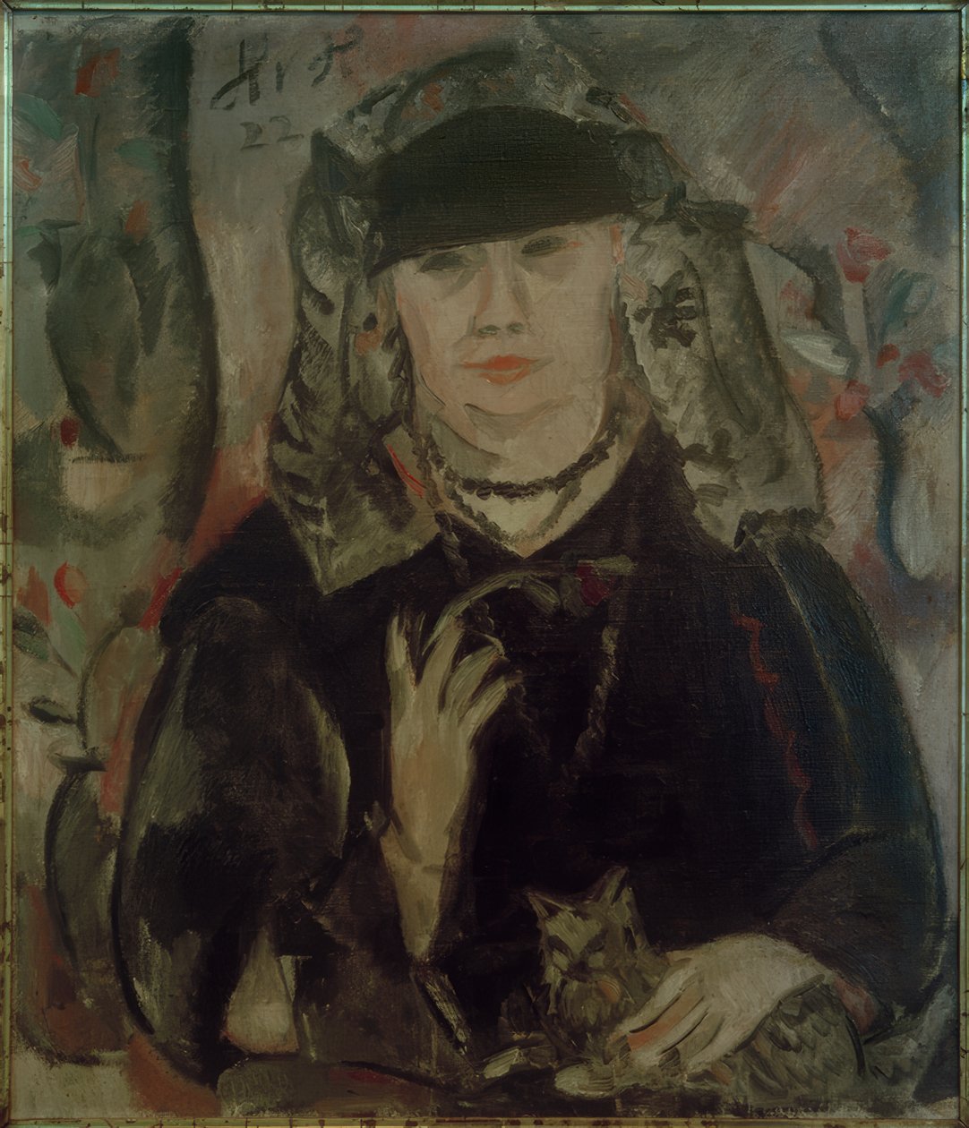 Portret Madame Aås autorstwa Helmut Kolle