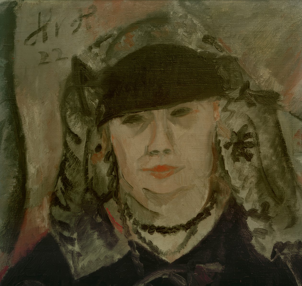 Portret Madame Aås autorstwa Helmut Kolle