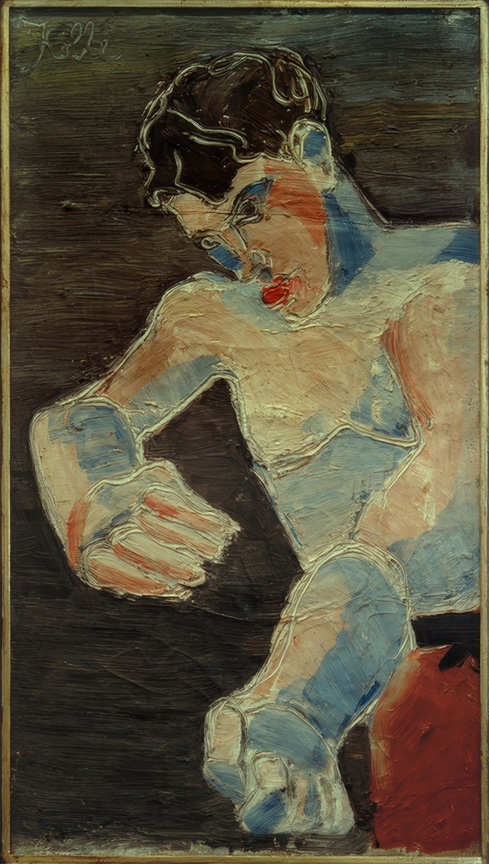 Autoportret (młody bokser) autorstwa Helmut Kolle
