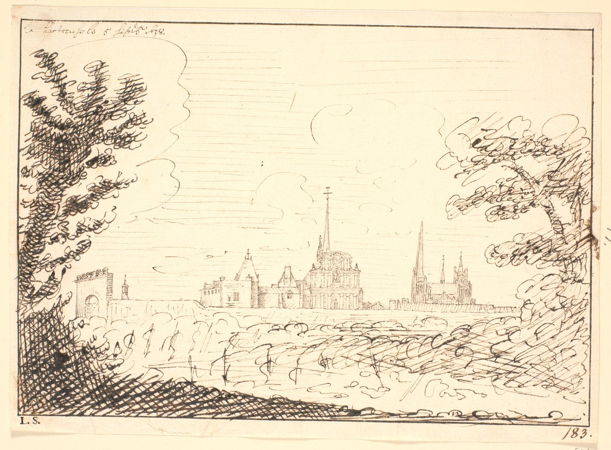 Prospekt af Notre-Dame-de-la-Mercicorde, Bordeaux autorstwa Hem