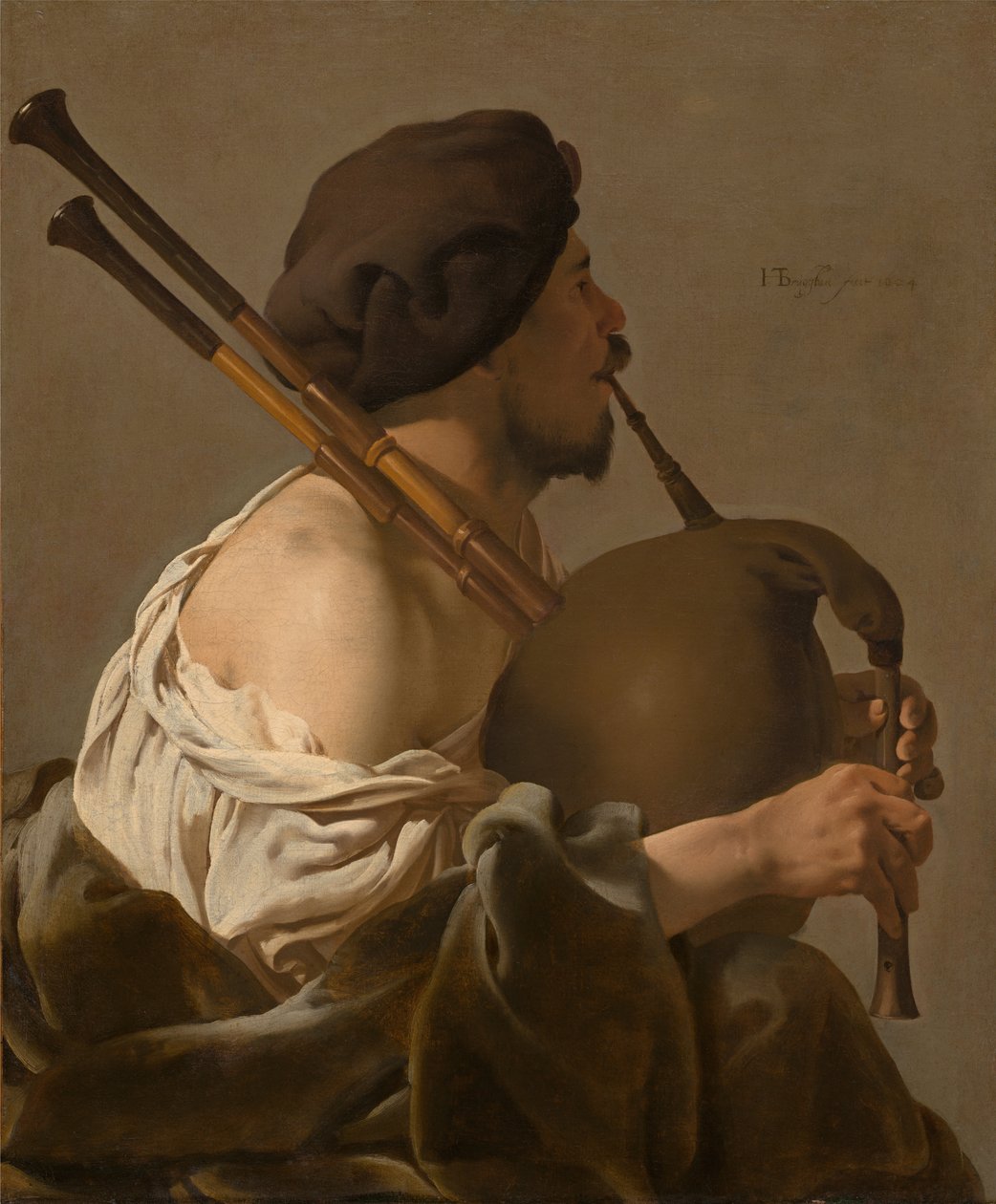 Dudziarz autorstwa Hendrick ter Brugghen