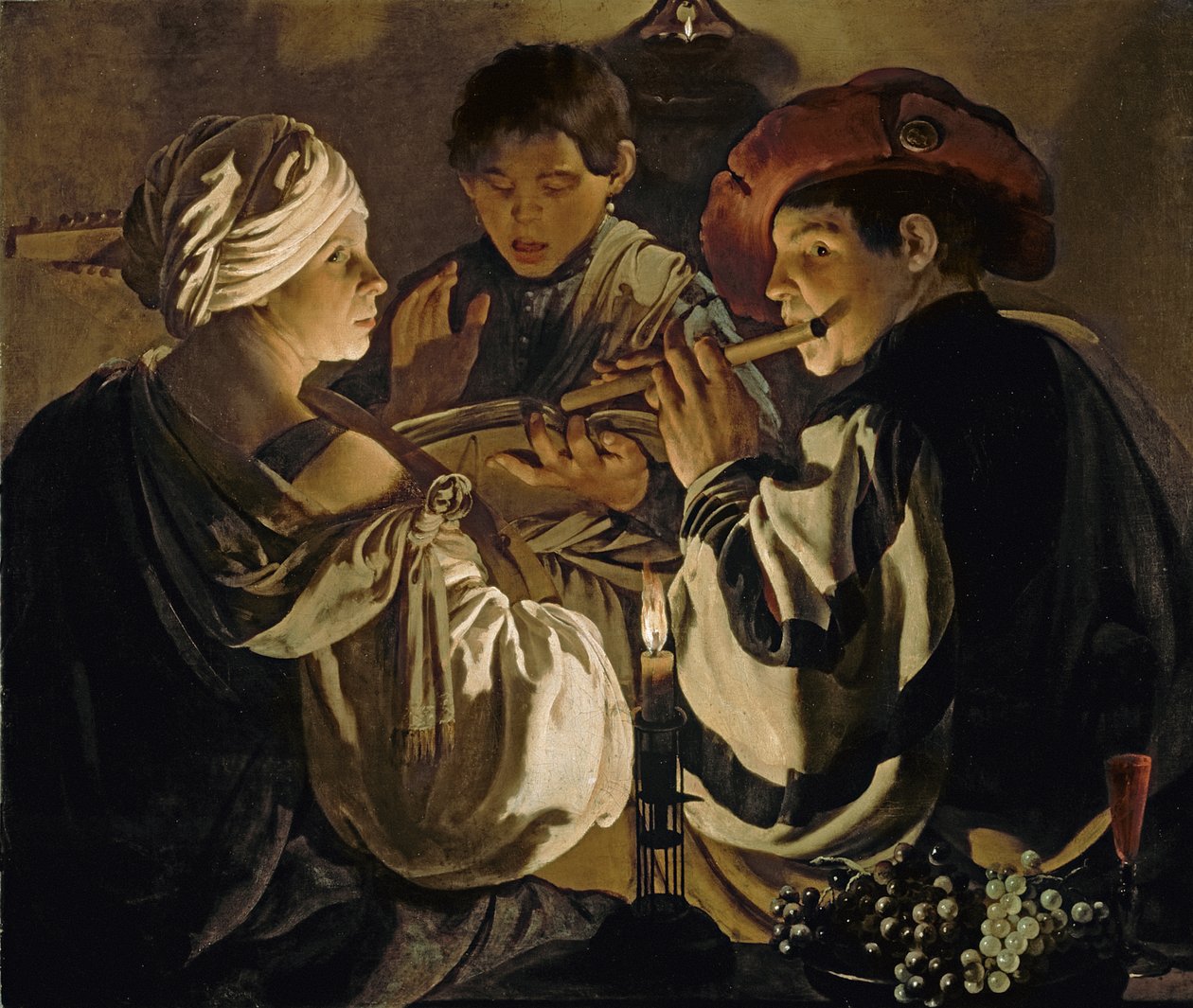Koncert, ok. 1626 r. autorstwa Hendrick ter Brugghen