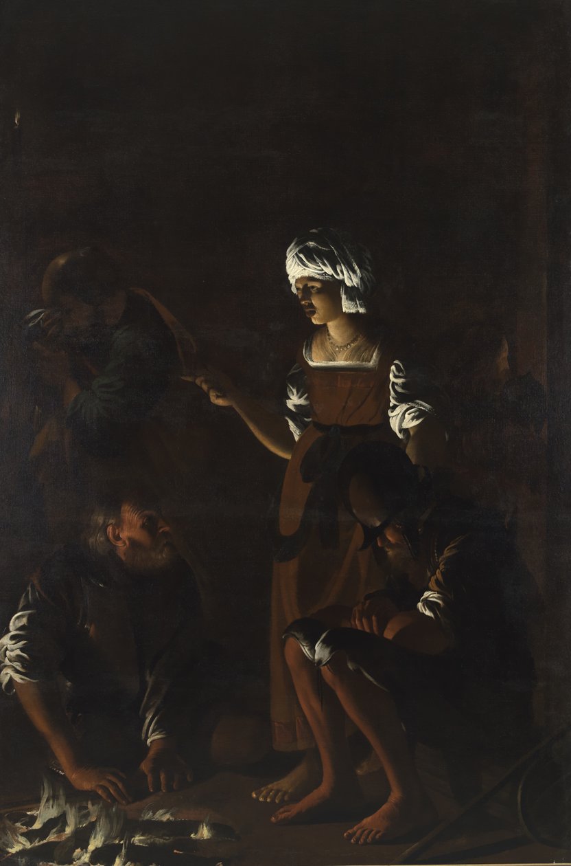 Odmowa św. Piotra autorstwa Hendrick ter Brugghen