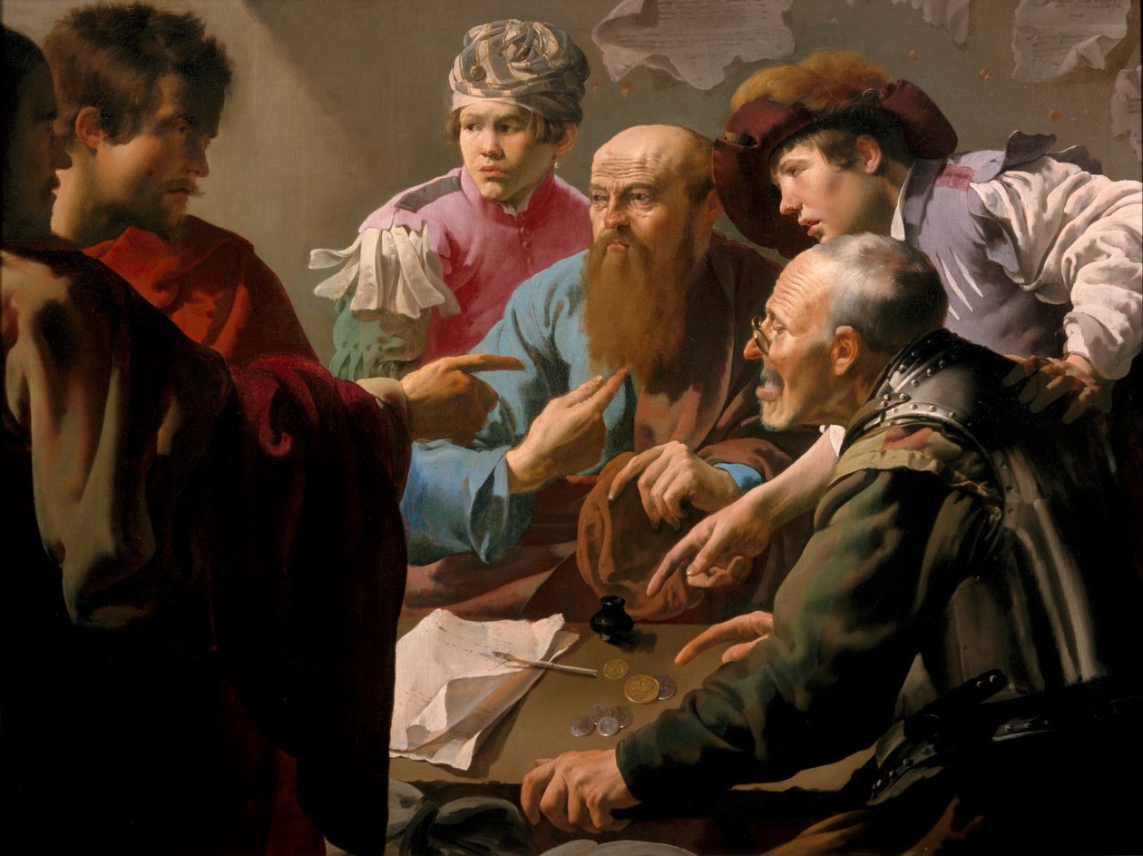 Powołanie św. Mateusza autorstwa Hendrick ter Brugghen