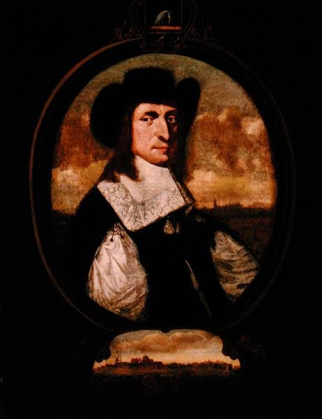 Portret Corneliusa Steenwycka (zm.1684), ok.1668 (olej na płótnie) autorstwa Hendrick (attr.) Couturier