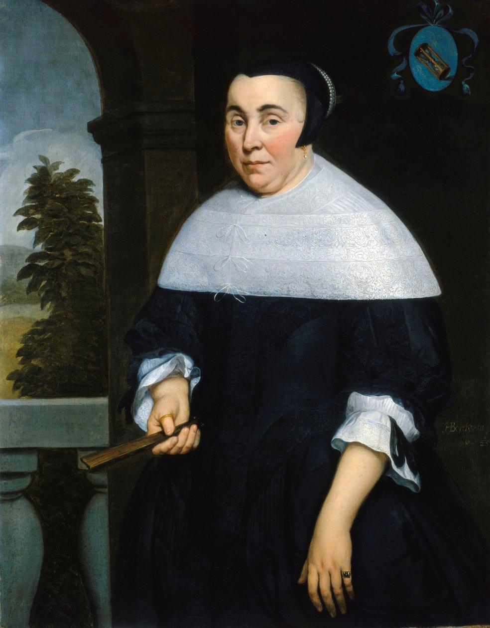 Portret Anny van Gelder, ok. 1664 (olej na płótnie) autorstwa Hendrick Berckman