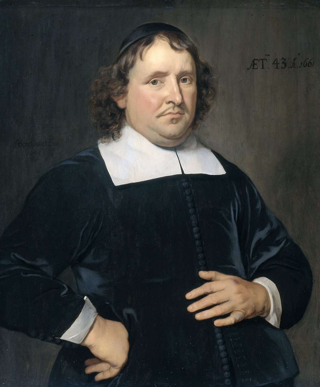 Tomasz Garnki (1618-1689). Minister we Vlissingen autorstwa Hendrick Berckman