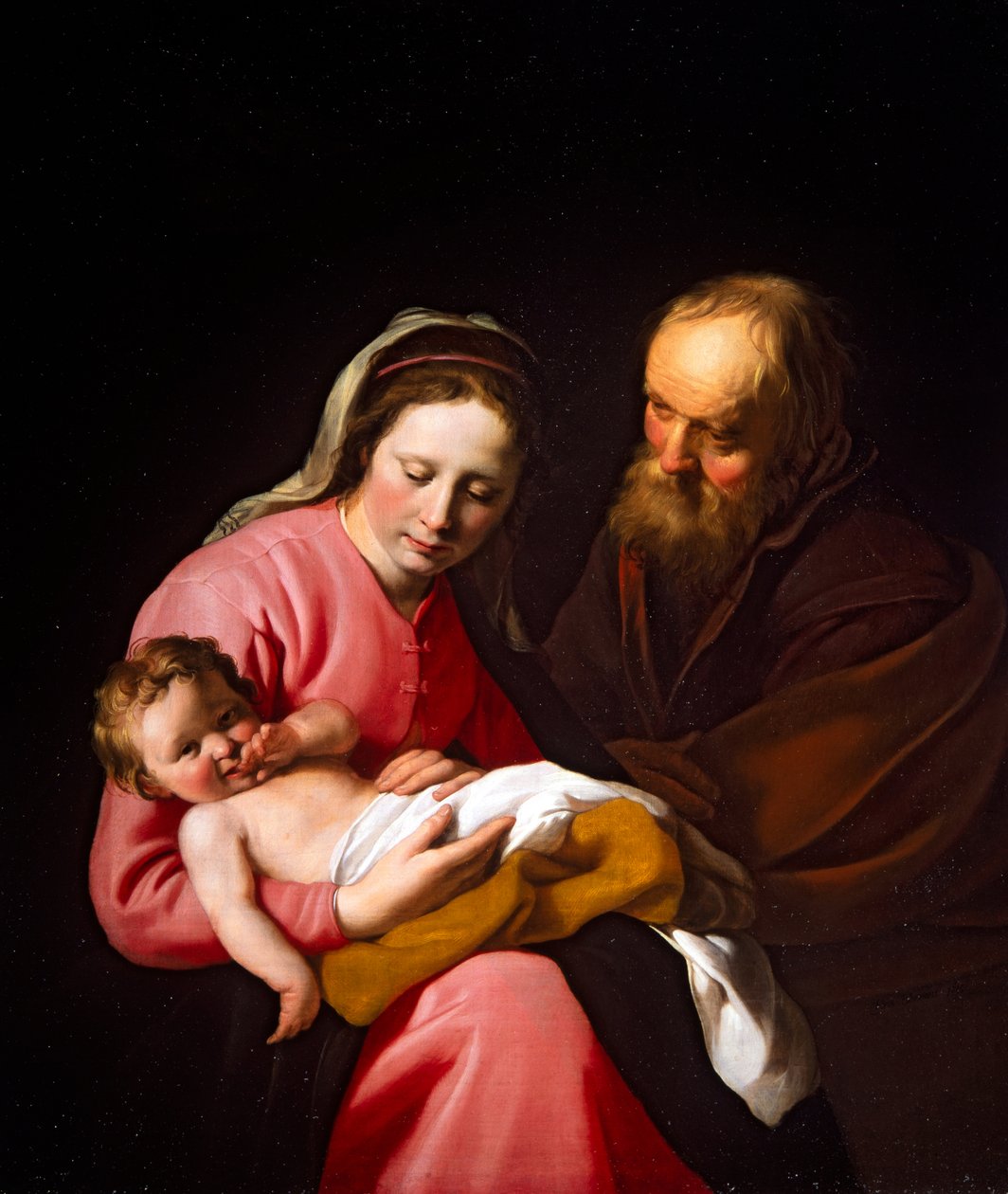 Święta Rodzina autorstwa Hendrick Bloemaert
