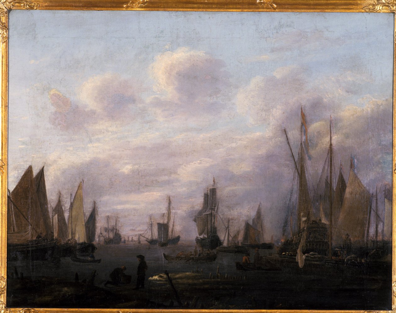 Wejście do portu, 1700 autorstwa Hendrick Dubbels