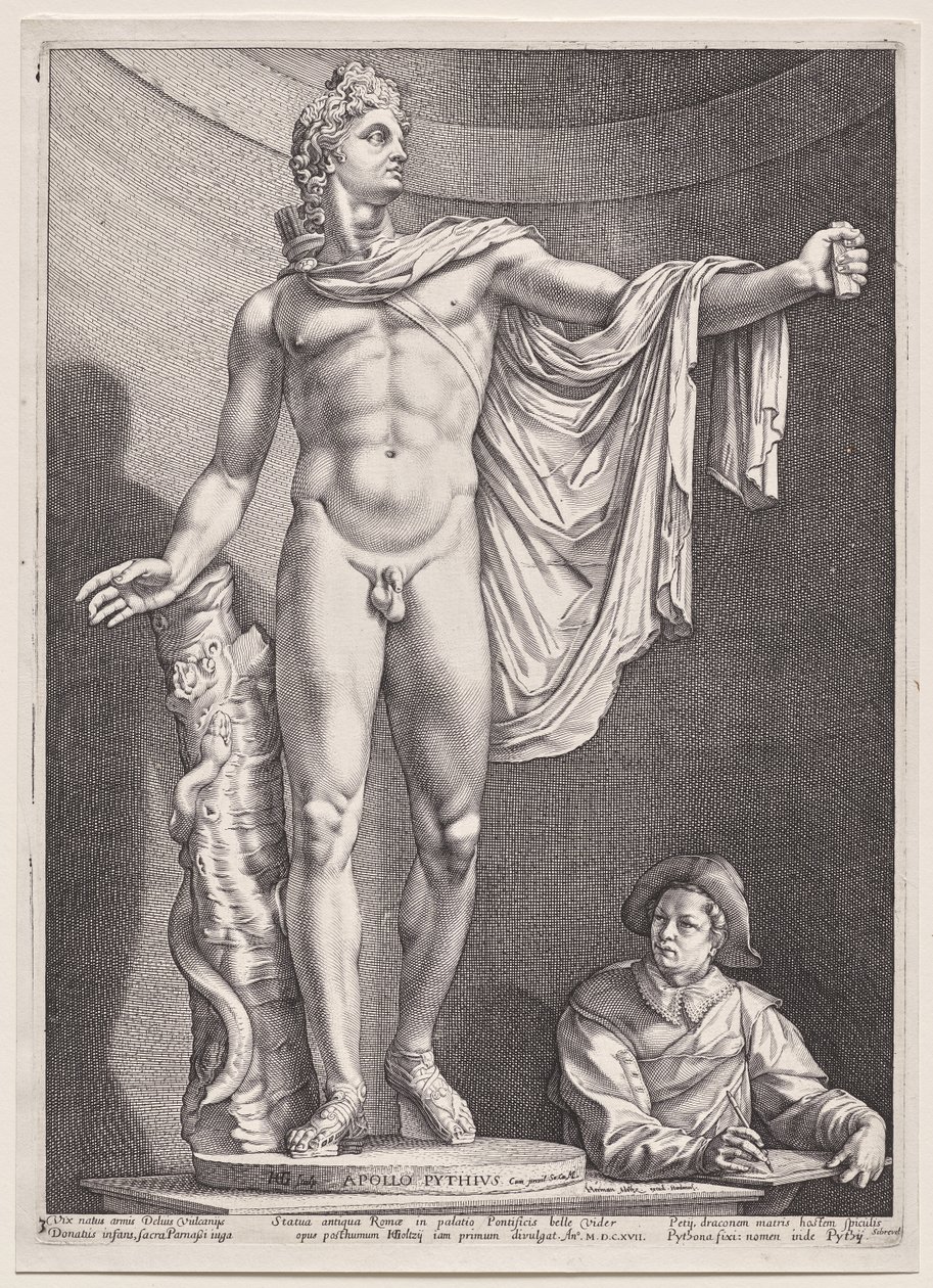Apollo Belwederski autorstwa Hendrick Goltzius