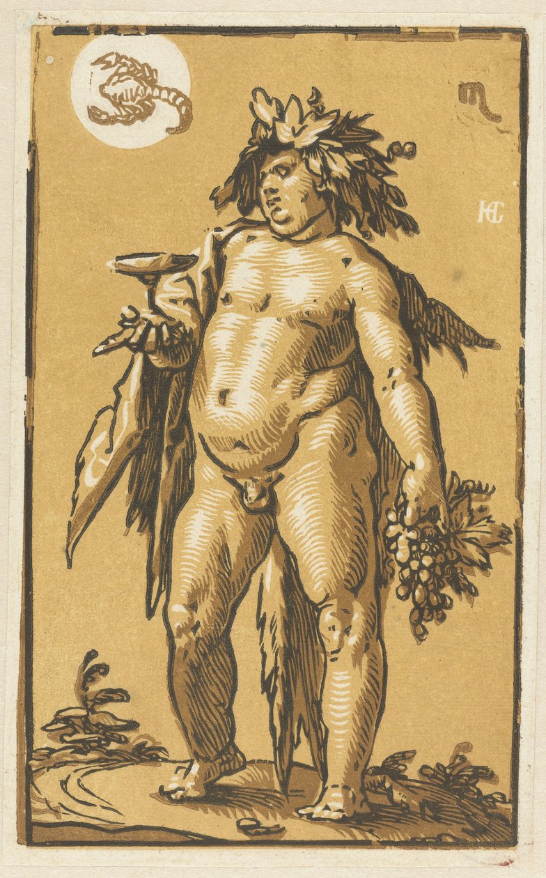 Bachus autorstwa Hendrick Goltzius