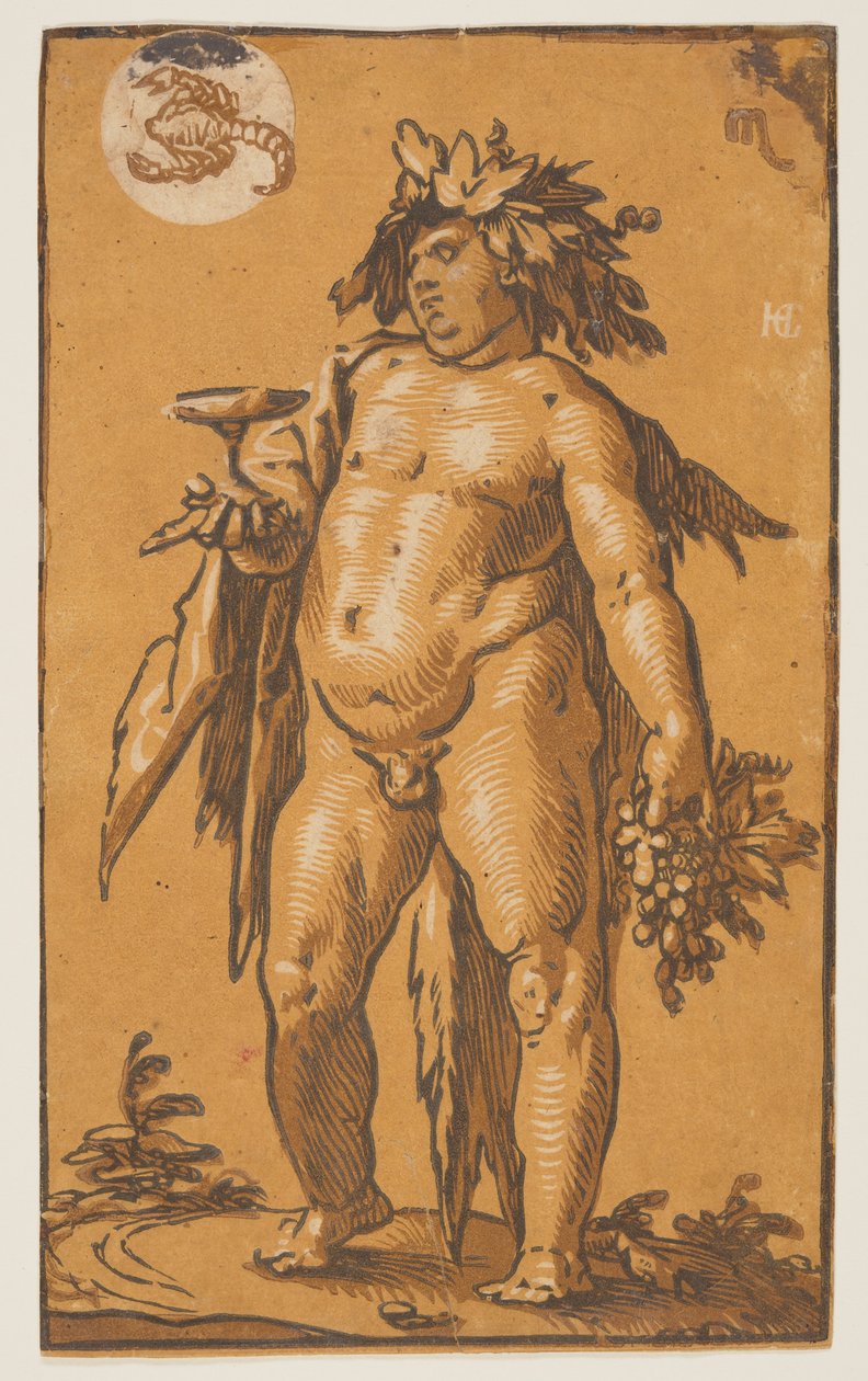 Bachus autorstwa Hendrick Goltzius