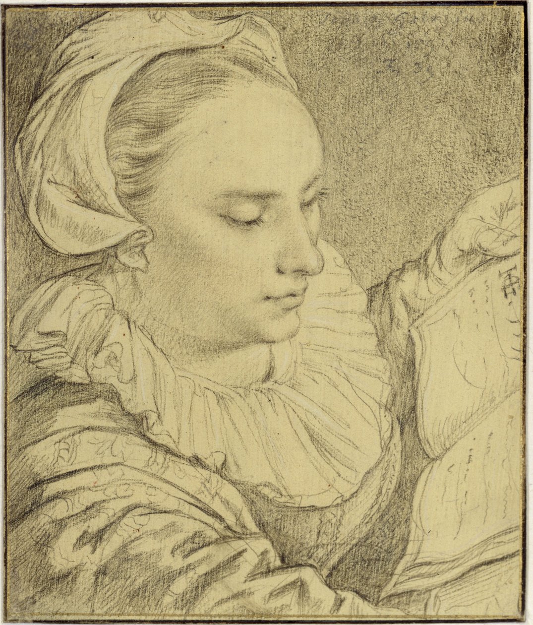 Portret Sophii Drebbel, siostry Hendricka Goltziusa autorstwa Hendrick Goltzius