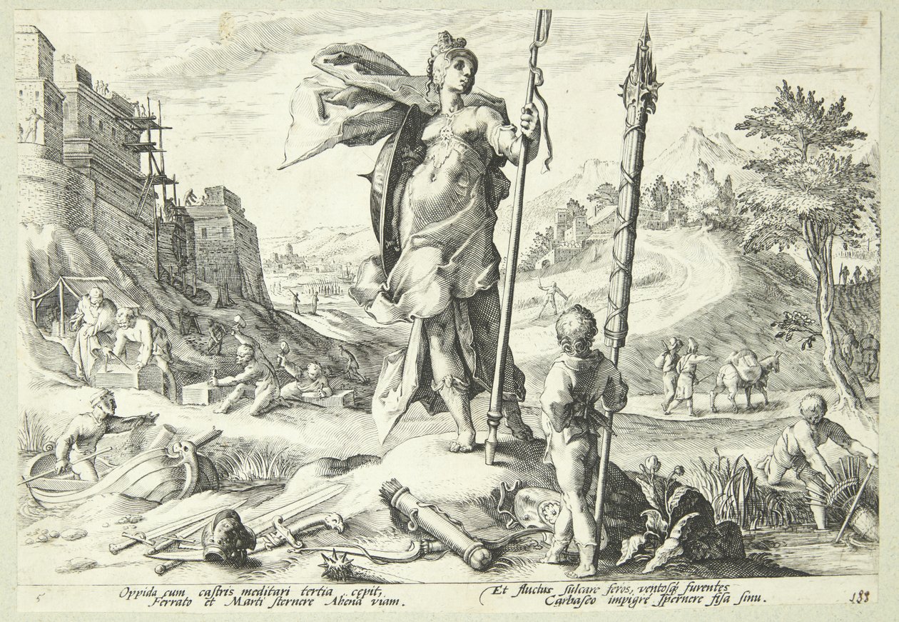 Epoka brązu autorstwa Hendrick Goltzius