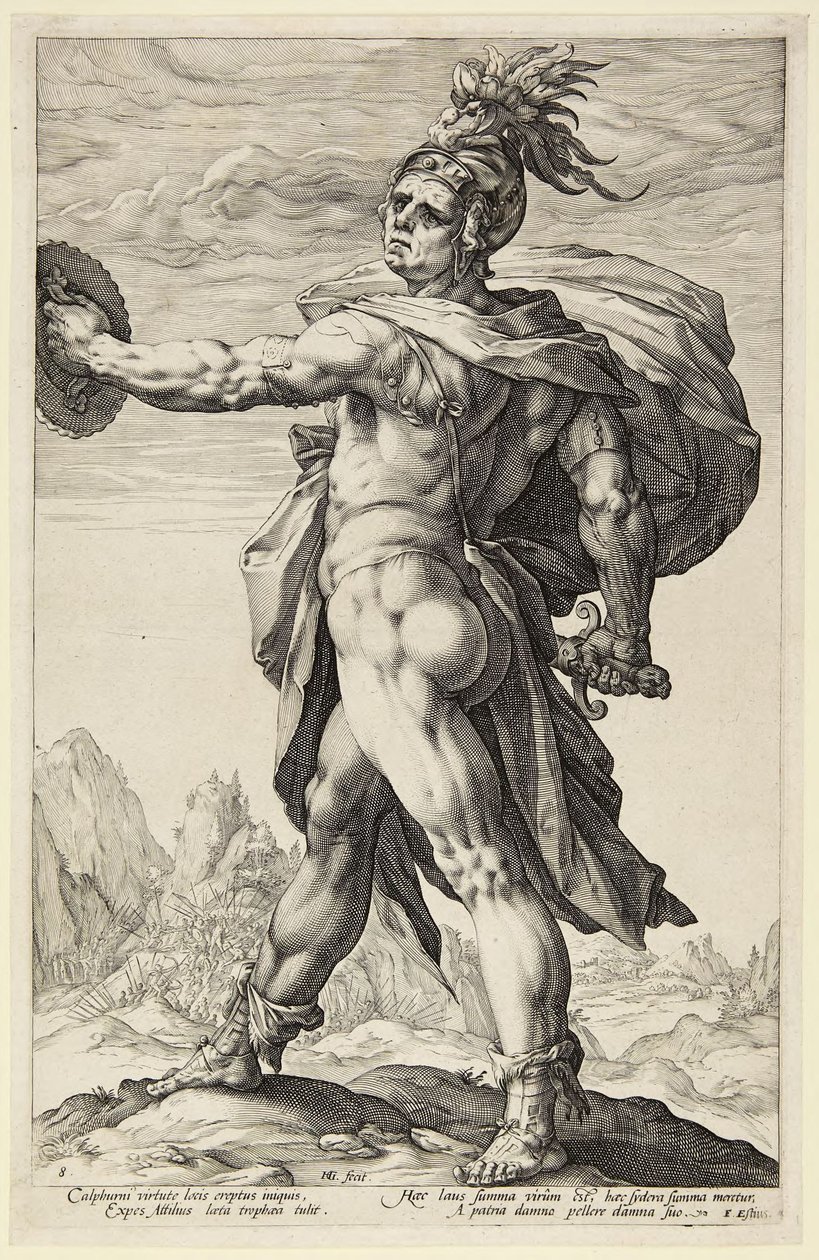 Calphurnius autorstwa Hendrick Goltzius