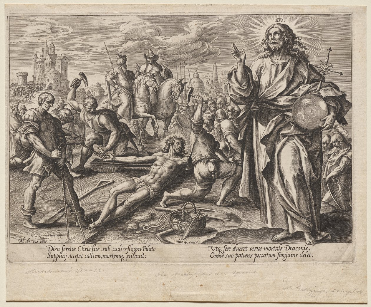 Chrystus autorstwa Hendrick Goltzius