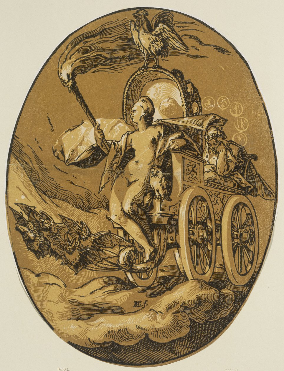 Die Nacht autorstwa Hendrick Goltzius