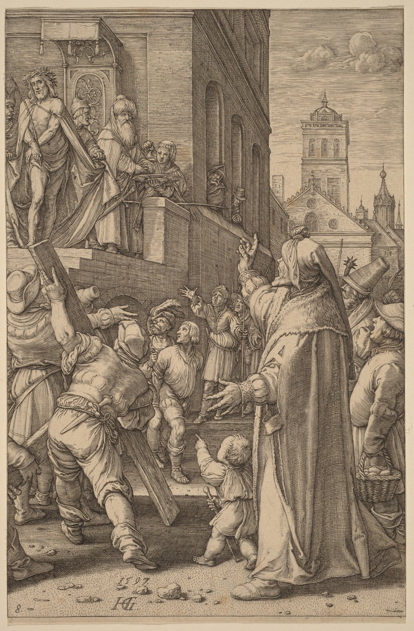 Oto Człowiek autorstwa Hendrick Goltzius