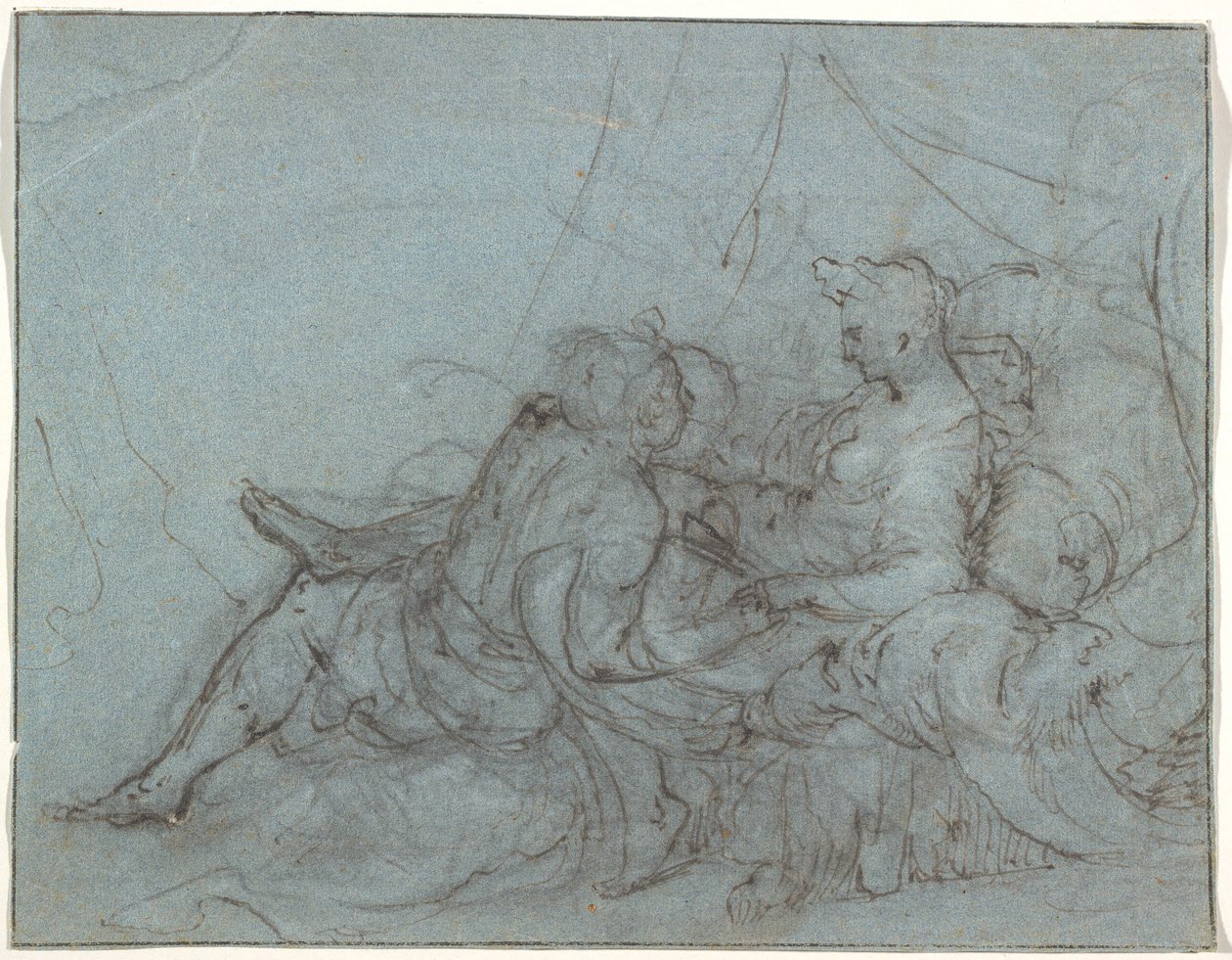 Kochająca para autorstwa Hendrick Goltzius