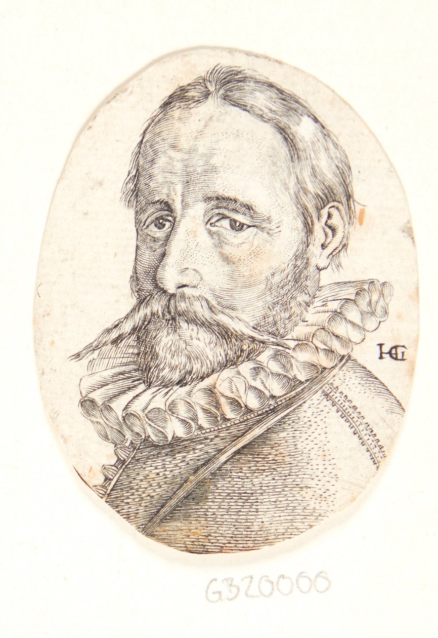 Hans Bol autorstwa Hendrick Goltzius
