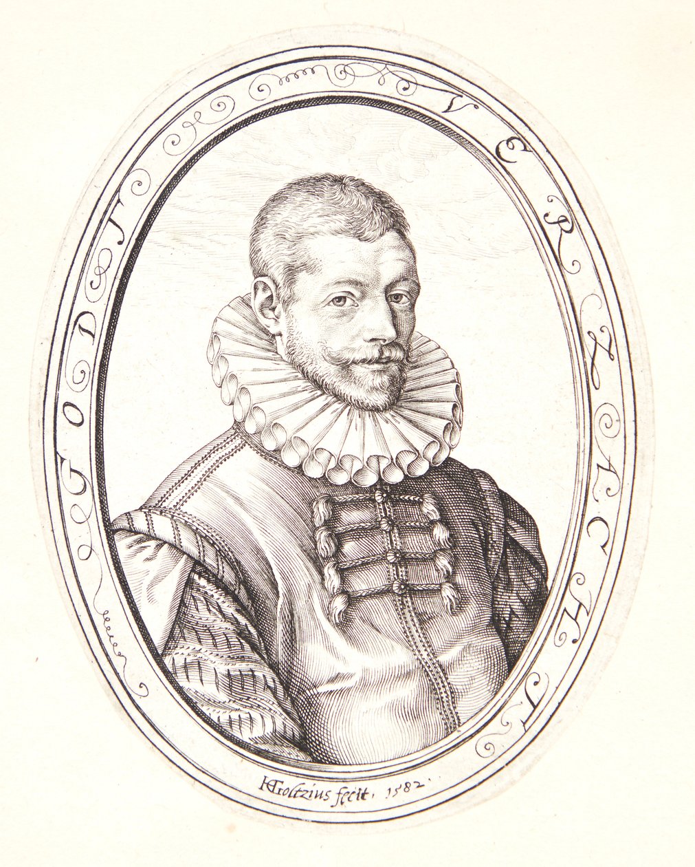 Hans Felbier autorstwa Hendrick Goltzius
