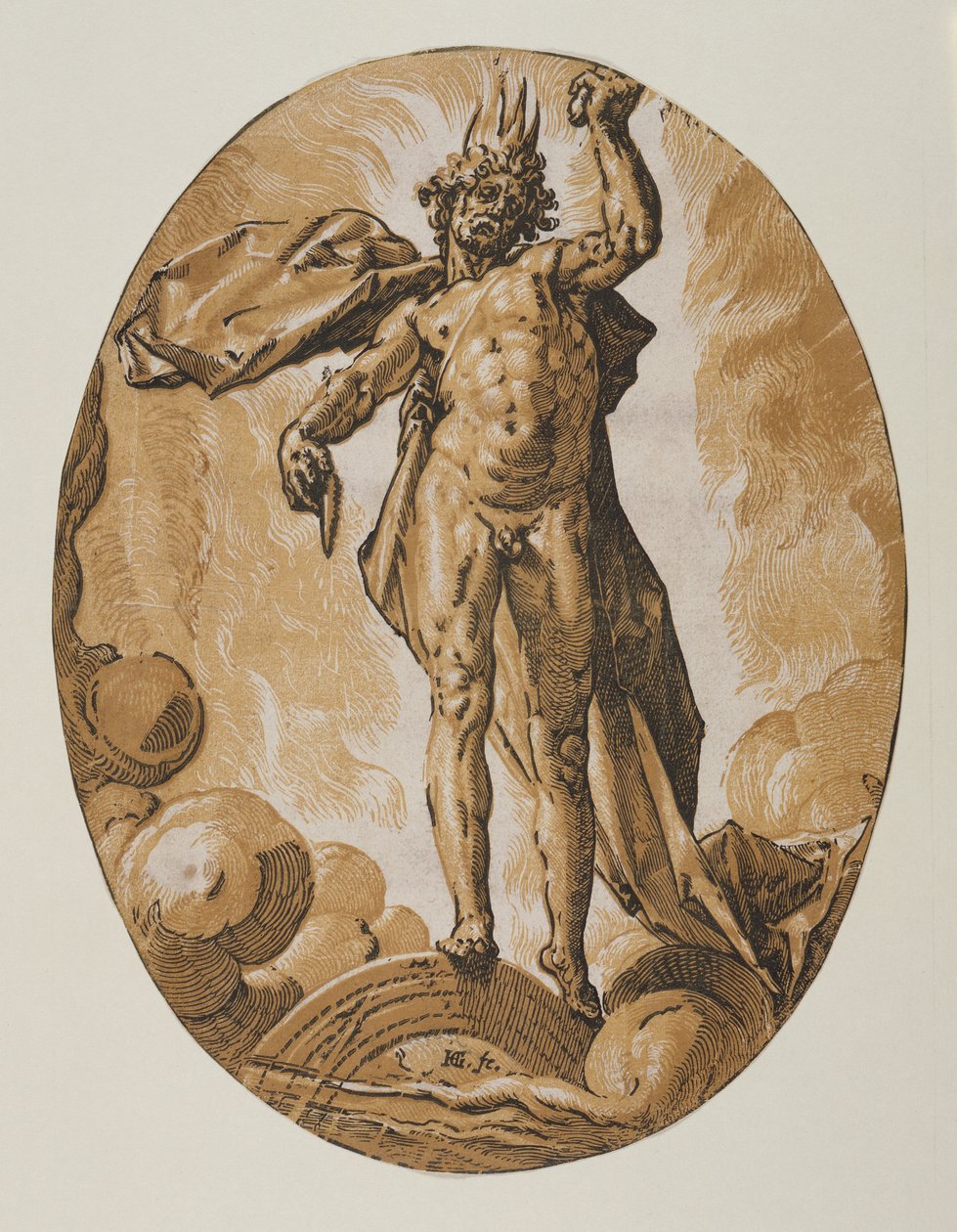 Helios autorstwa Hendrick Goltzius