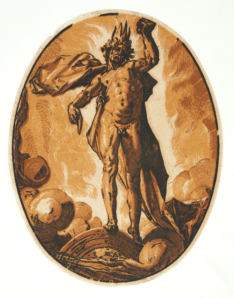 Helios autorstwa Hendrick Goltzius