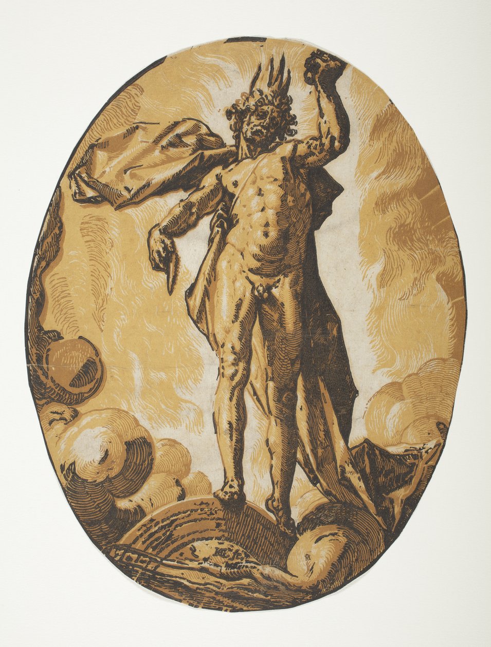 Helios autorstwa Hendrick Goltzius