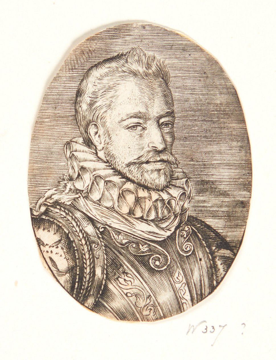 Jacques de la Faille autorstwa Hendrick Goltzius