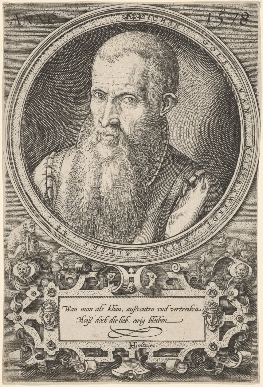 Jan Goltz II autorstwa Hendrick Goltzius