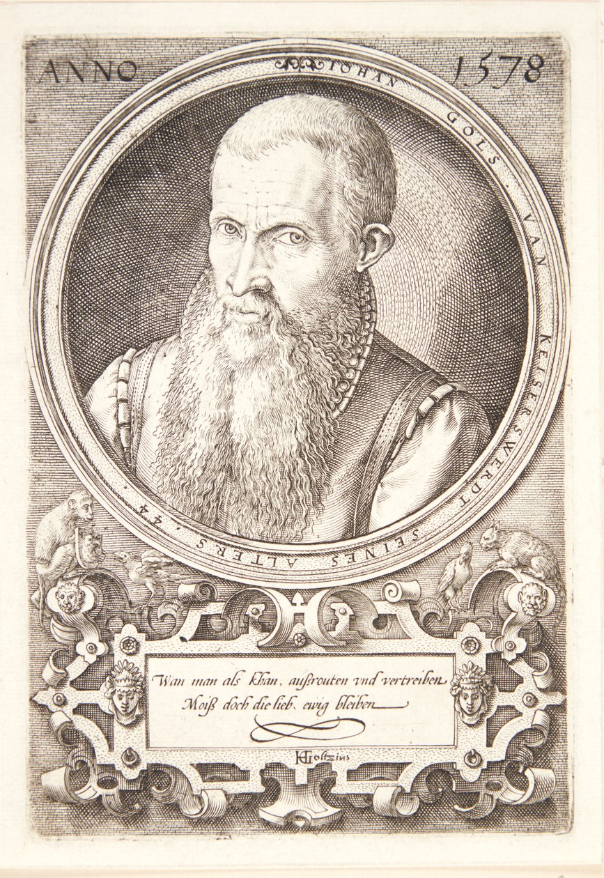 Jan Goltz II autorstwa Hendrick Goltzius
