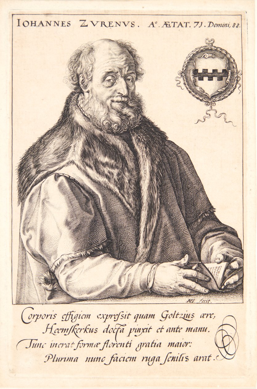 Jan van Zuren autorstwa Hendrick Goltzius