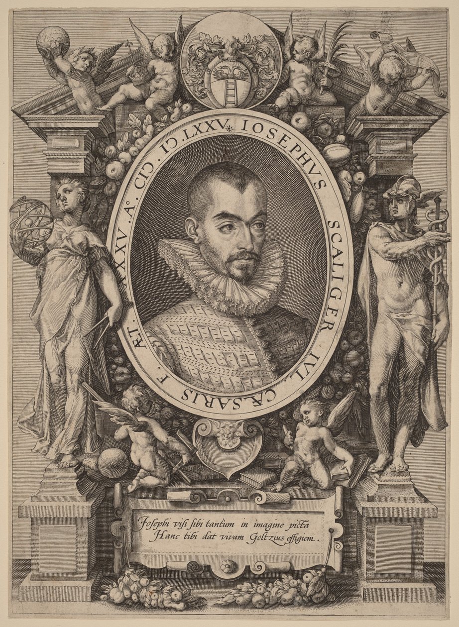 Józef Justus Scaliger autorstwa Hendrick Goltzius